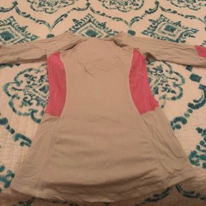 RumiX long sleeve athleisure baseball style top